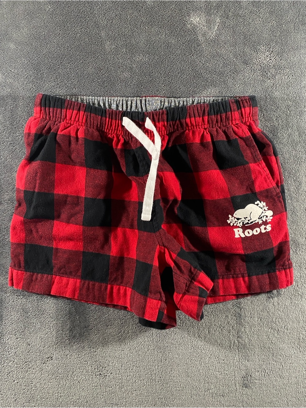 Roots Women’s Plaid Pajama Short XXS